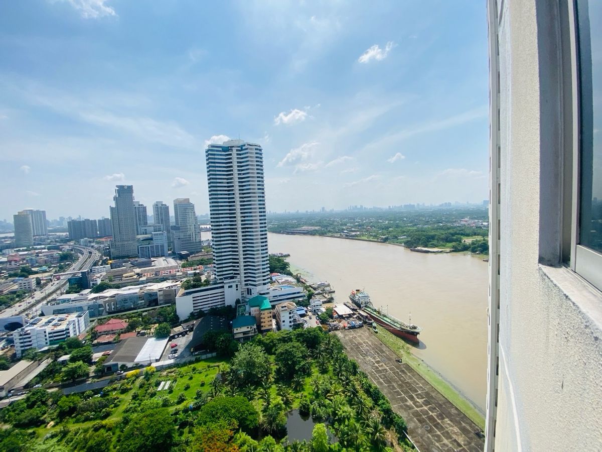 For SaleCondoRama3 (Riverside),Satupadit : Condo for sale, SV City River, Rama 3, Size 3 Bedrooms, Floor 24 Tower4