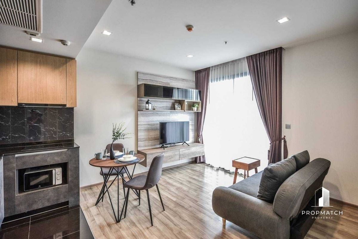 ให้เช่าคอนโดสะพานควาย จตุจักร : ✨Flash Deal ✨The Line Jatujak - Mochit (1Bed1Bath40.68SQM.) แต่งครบพร้อมอยู่ !! เพียง  26,000บาทต่อเดือน Tel.0981315848 @propmatch