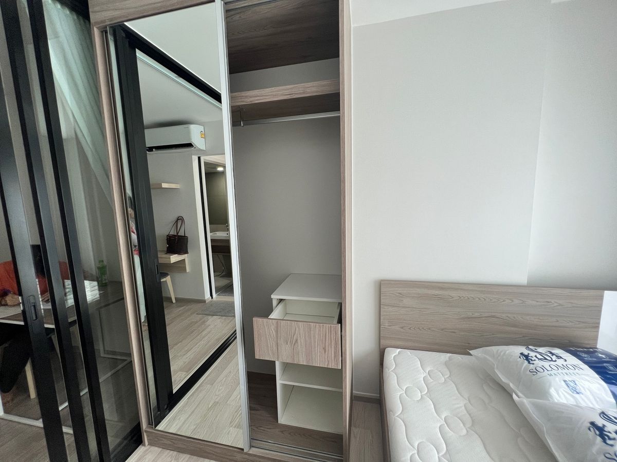 For RentCondoOnnut, Udomsuk : For rent ✨ Plum Condo Sukhumvit 97.1 ✨ Fully furnished and equipped with electrical appliances, near BTS Bang Chak