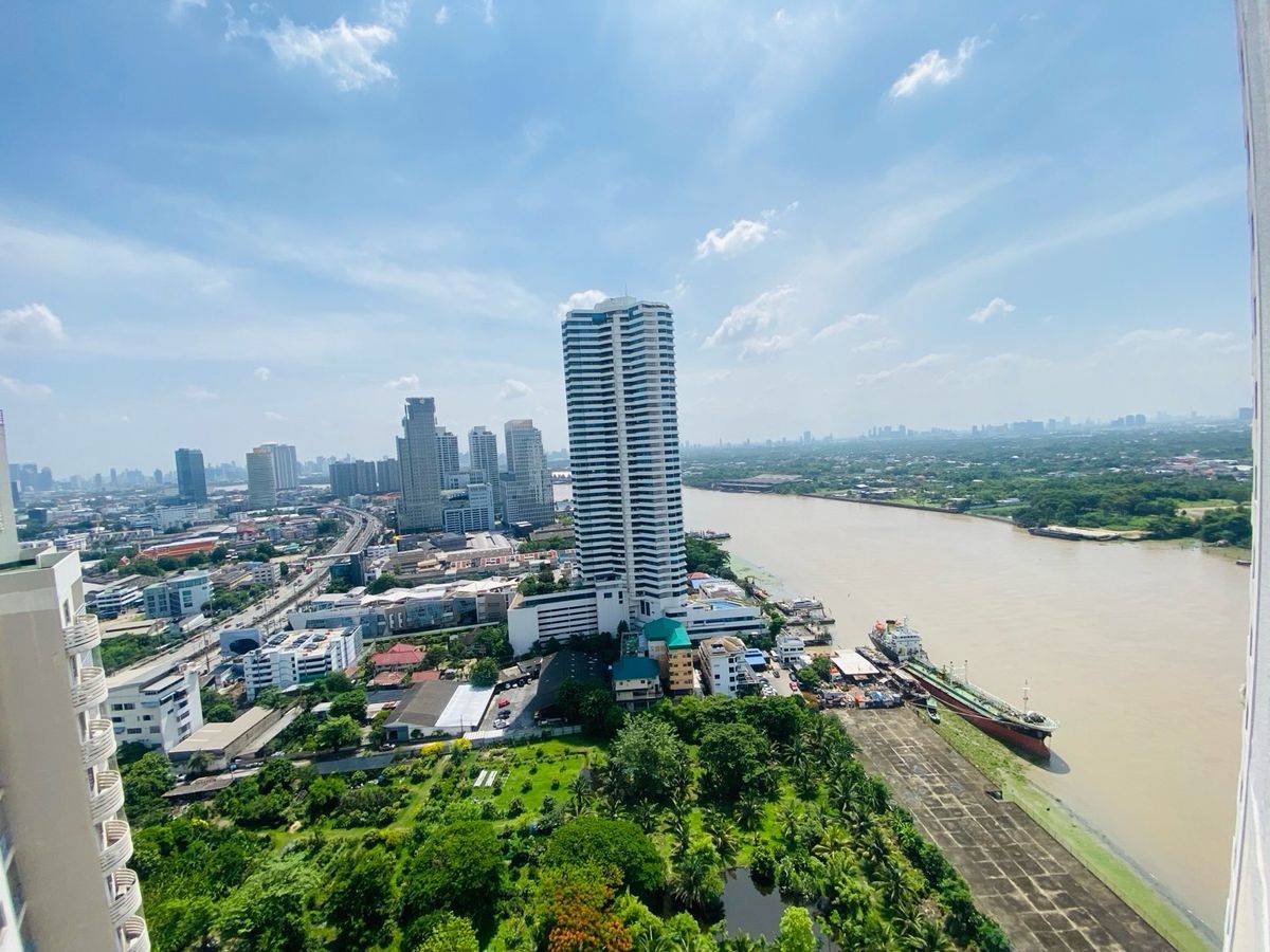 For SaleCondoRama3 (Riverside),Satupadit : Condo for sale, SV City River, Rama 3, Size 3 Bedrooms, Floor 24 Tower4