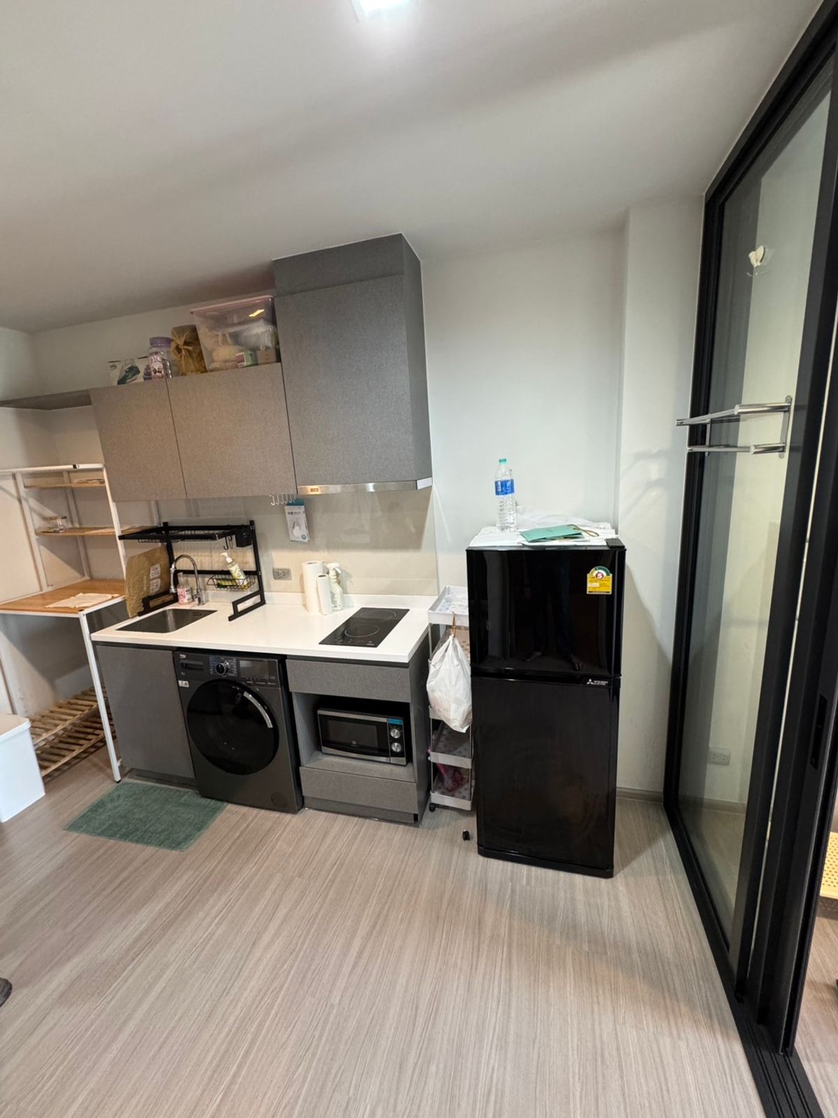 For RentCondoRama9, Petchburi, RCA : Life Asoke Hype rental price 21,500 baht/month [MKR250617]