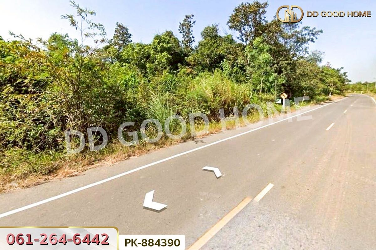 For SaleLandAmnat Charoen : PK-884390 Land, Senangkhanikhom, 5 rai 199.2 sq.w., Amnat Charoen, near Wat Nawieng