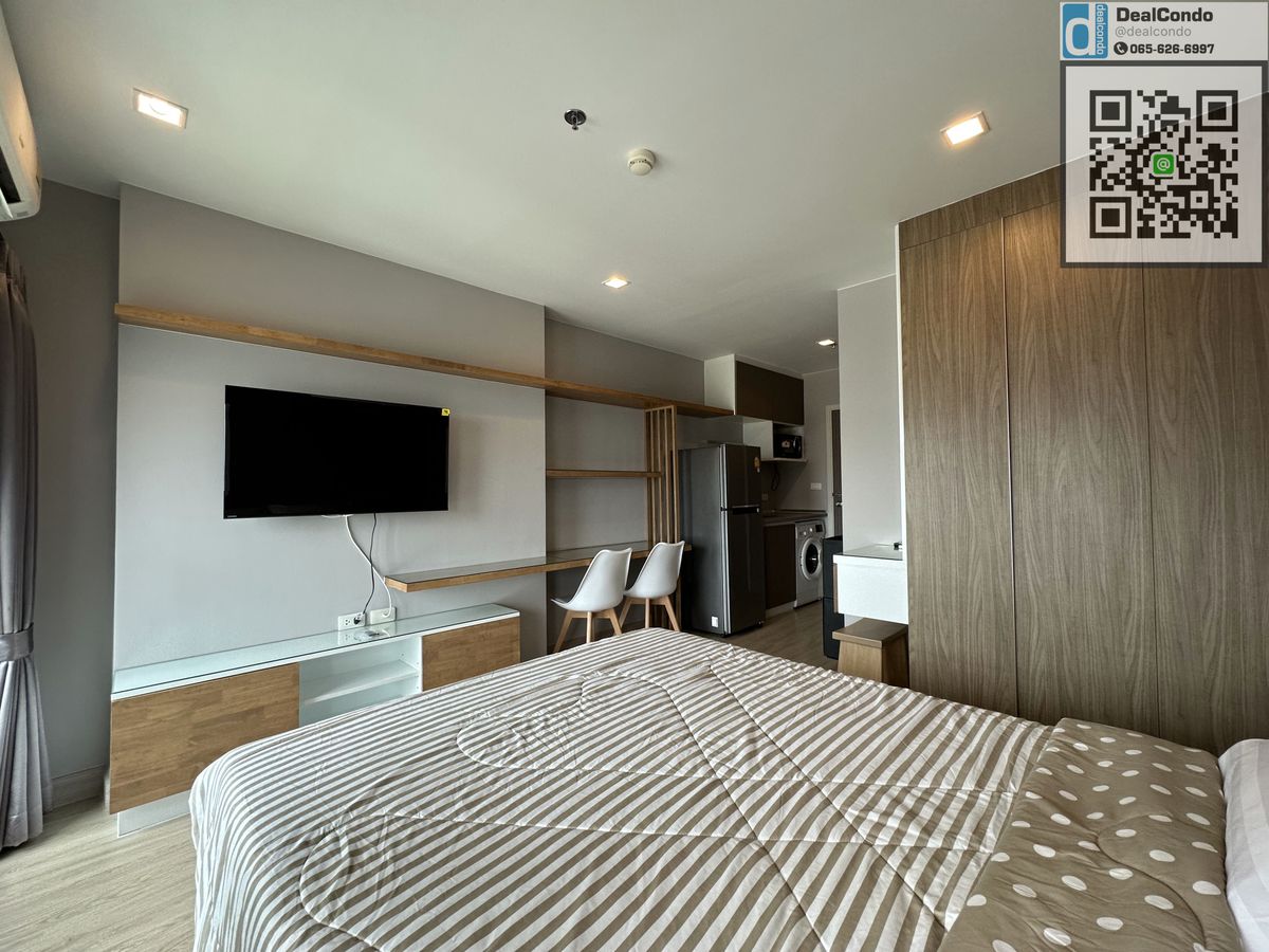 For RentCondoNonthaburi, Bang Yai, Bangbuathong : Casa004-Condo Rental @MRT Three Bang Yai Intersection, Floor 21, Tel 065-626-6997