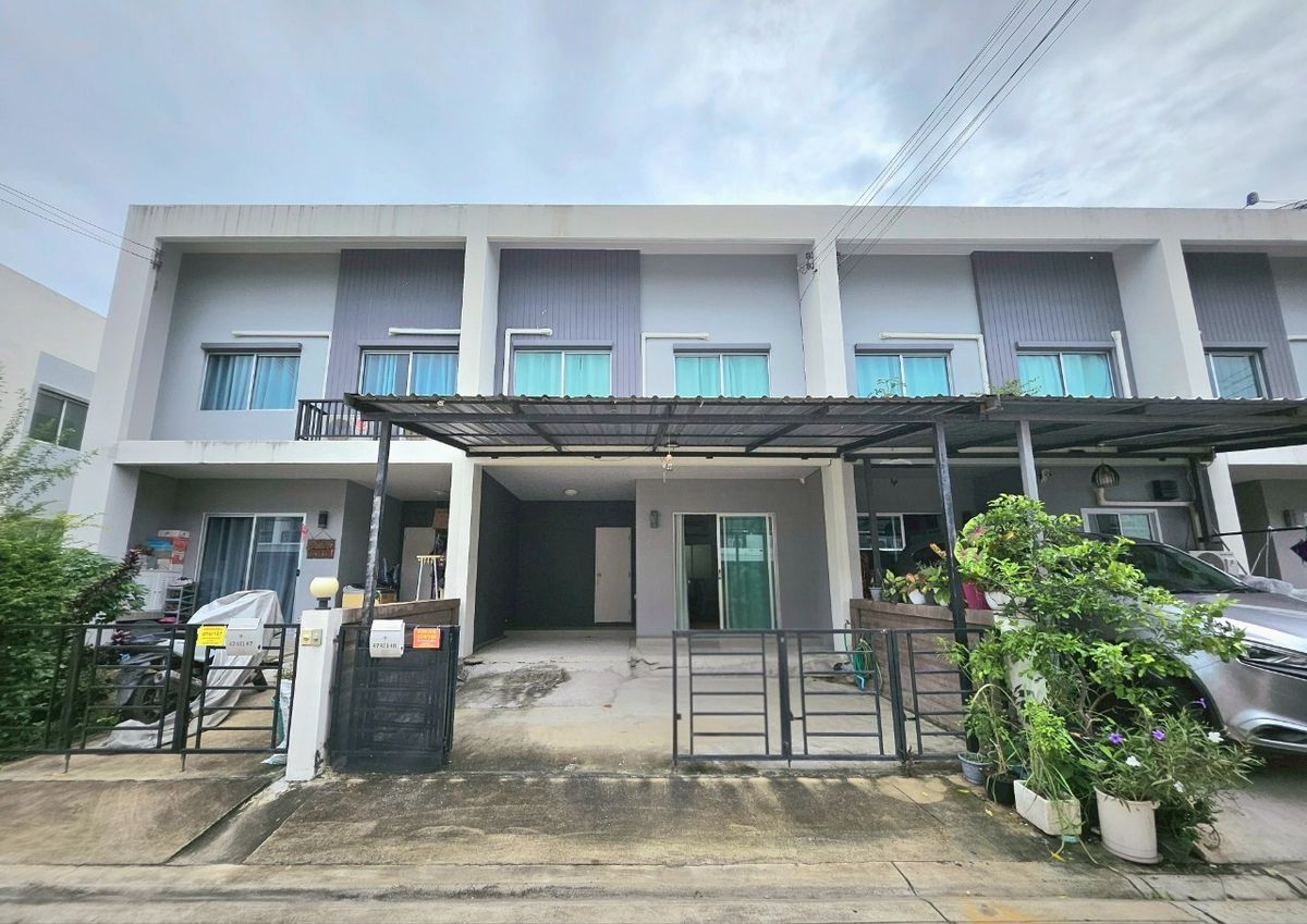 ขายทาวน์โฮมพระราม 2 บางขุนเทียน : 🏡ขาย ทาวน์เฮ้าส์  ฮาบิทาวน์ เนสท์ ท่าข้าม-พระราม2 ขายตามสภาพ