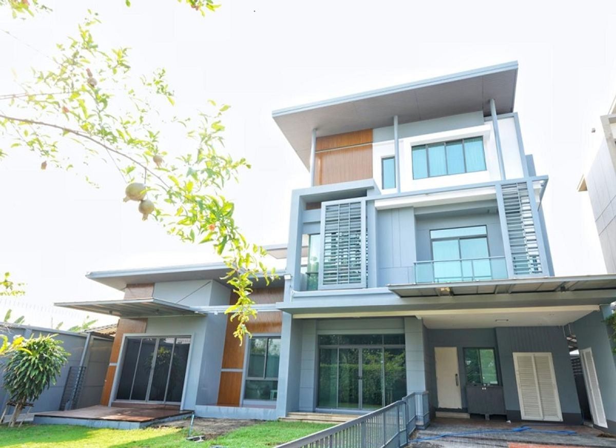 ขายบ้านนวมินทร์ รามอินทรา : ขายบ้านเดี่ยวหลังริม 3ชั้น นราสิริ ไฮด์อเวย์ NARASIRI HIDEAWAY ซอยโยธินพัฒนา3 ถนนนวมินทร์111 กทม.