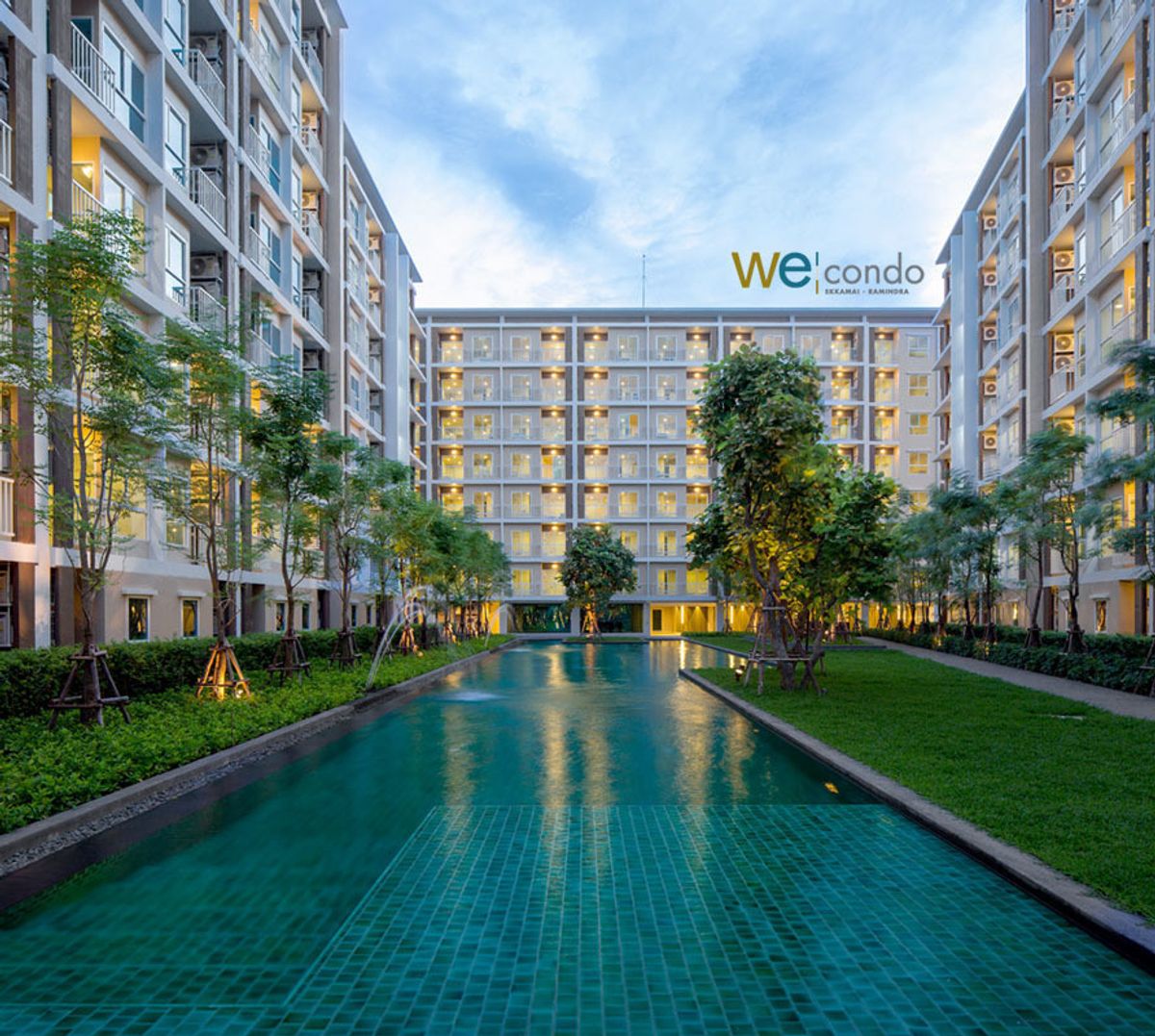 For RentCondoYothinpattana,CDC : WE CONDO EKKAMAI RAMINTRA, near Watcharapol Sai Pink BTS Station