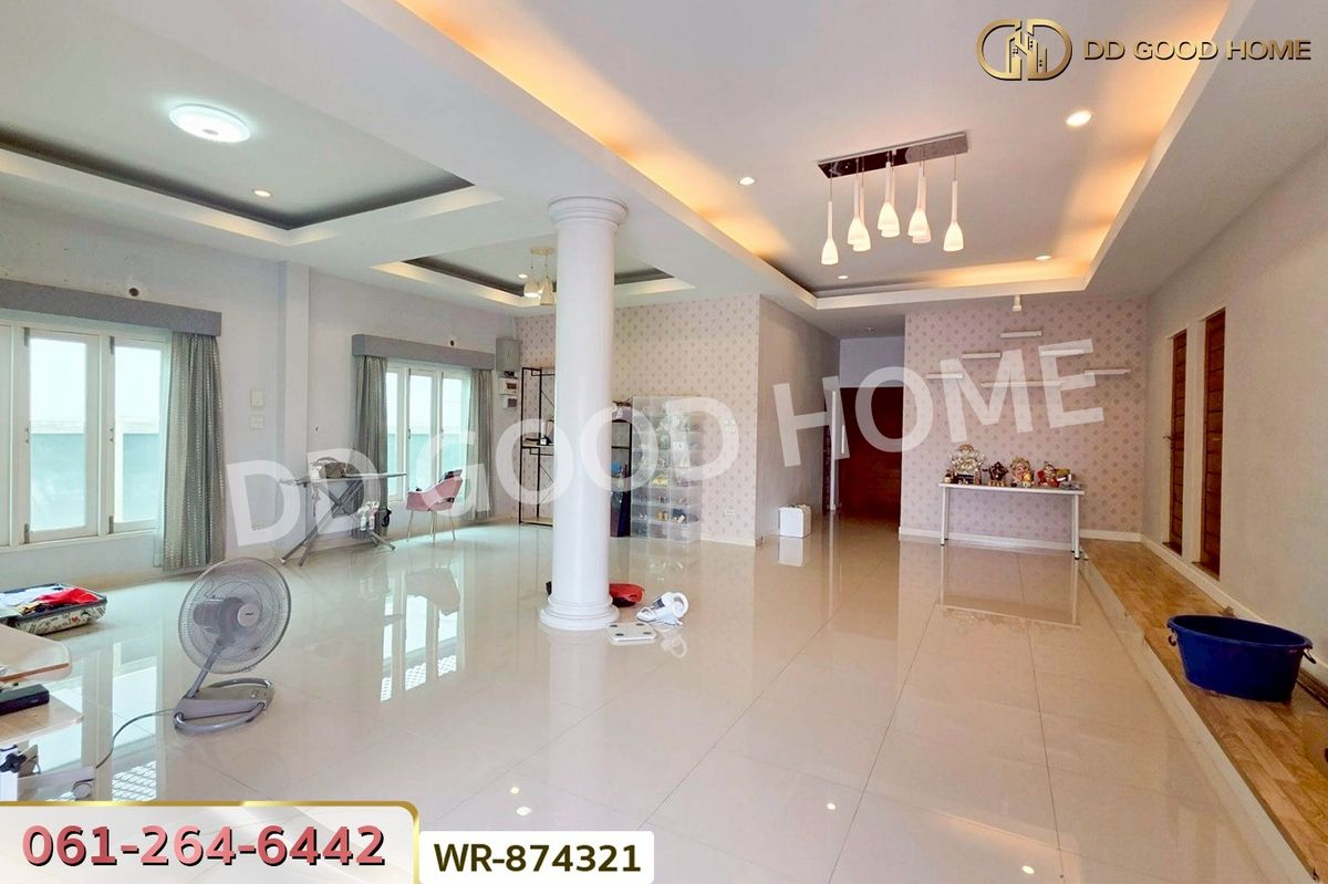 ขายบ้านสิงห์บุรี : WR-874321 บ้านเดี่ยวต้นโพธิ์ ซ.หมู่บ้านมังกรทอง สิงห์บุรี ใกล้ศาลหลักเมือง