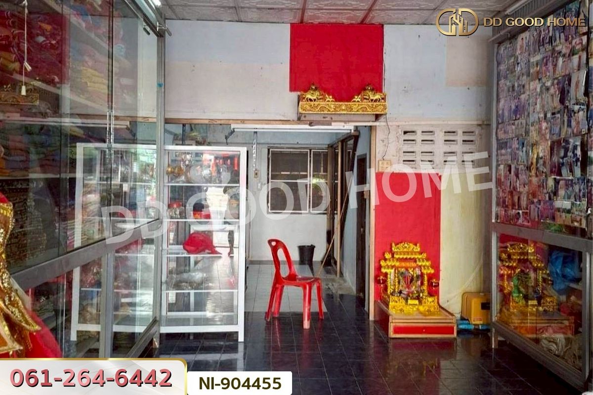 For SaleShop HouseNakhon Si Thammarat : NI-904455 Commercial building, Phatthanakan Khu Kwang Road, Nakhon Si Thammarat, near Robinson Ocean