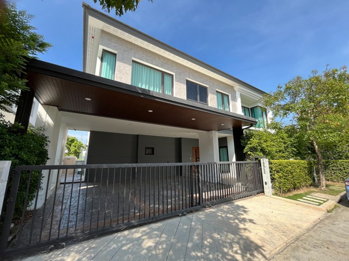 For SaleHouseNonthaburi, Bang Yai, Bangbuathong : For rent, 2-storey single house, The City - Saphan Jedsada Bodin