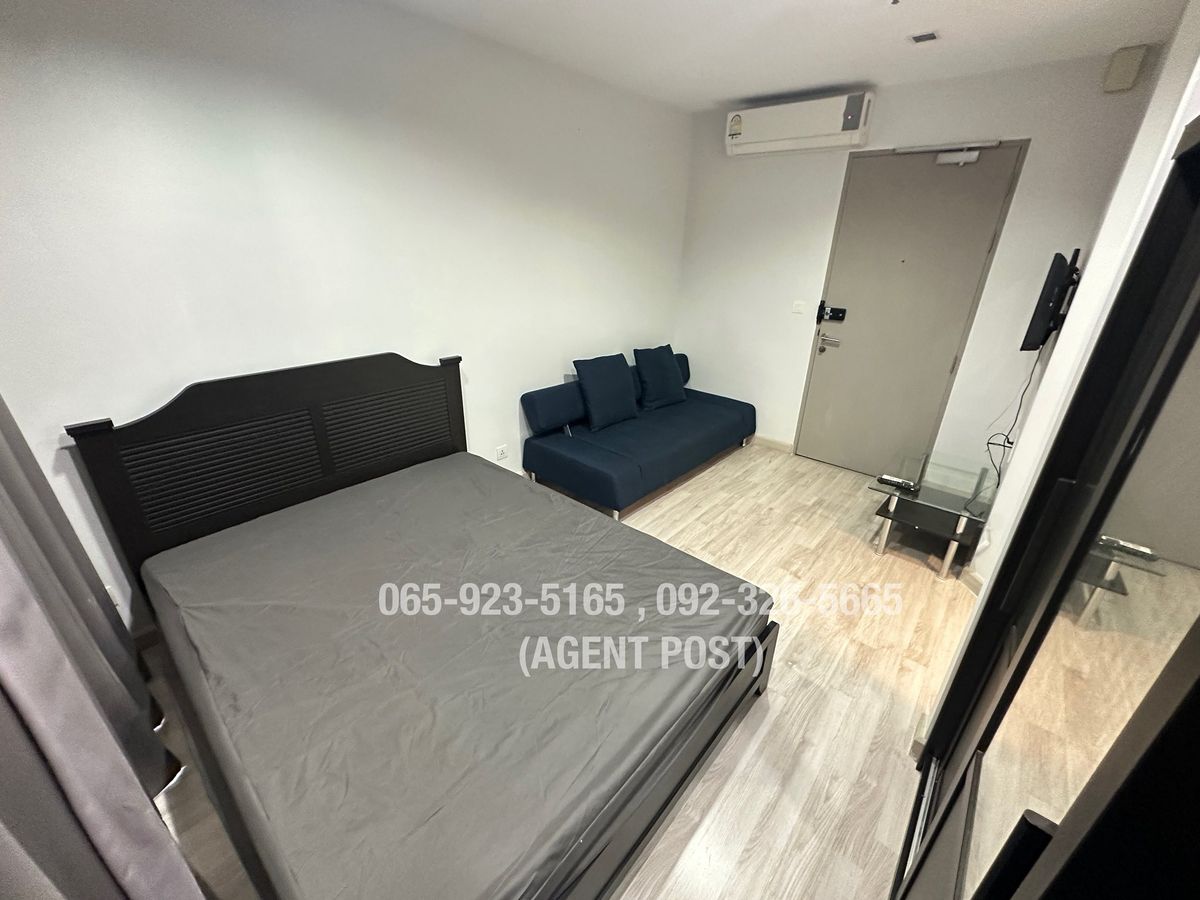 ให้เช่าคอนโดอ่อนนุช อุดมสุข : 🔥เช่าด่วน🔥 Studio 13k ติด BTS อ่อนนุช - Ideo Mobi Sukhumvit 81