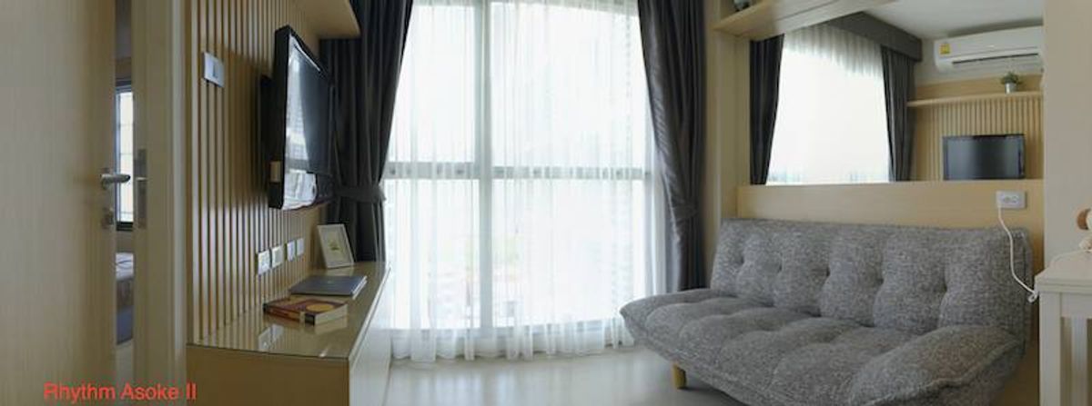 For RentCondoRama9, Petchburi, RCA : !! Beautiful room for rent RHYTHM Asoke 2 near MRT Rama 9