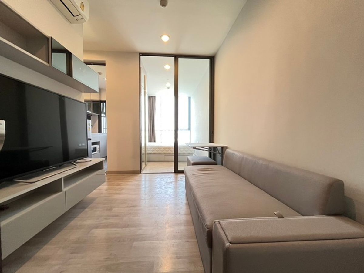 For RentCondoBang Sue, Wong Sawang, Tao Pun : 💥💥 Niche Pride Taoopoon - Interchange 1Bed 28 sq.m., 9th floor, decorated with MRT, Tao Poon ready !! Line: @atfirm💥💥