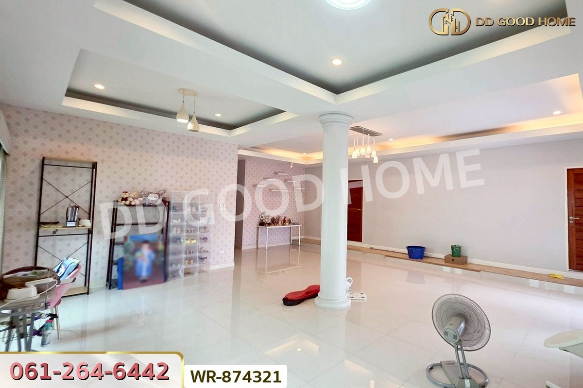 ขายบ้านสิงห์บุรี : WR-874321 บ้านเดี่ยวต้นโพธิ์ ซ.หมู่บ้านมังกรทอง สิงห์บุรี ใกล้ศาลหลักเมือง