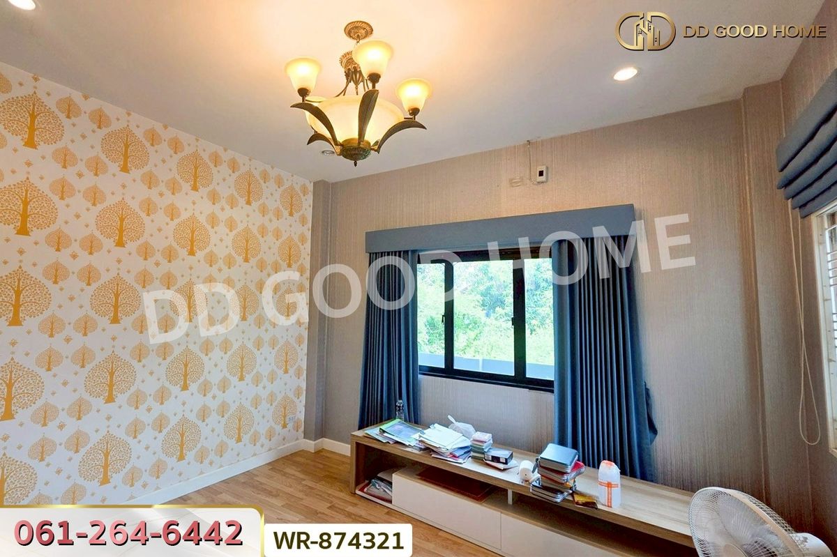 ขายบ้านสิงห์บุรี : WR-874321 บ้านเดี่ยวต้นโพธิ์ ซ.หมู่บ้านมังกรทอง สิงห์บุรี ใกล้ศาลหลักเมือง