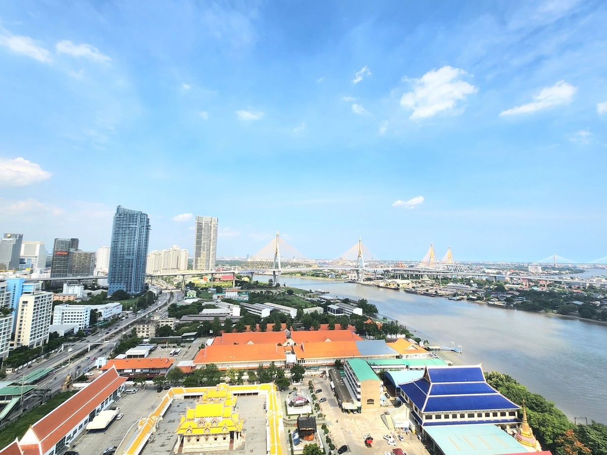 For RentCondoRama3 (Riverside),Satupadit : Condo for rent on the river Condo Light Residence River Front
