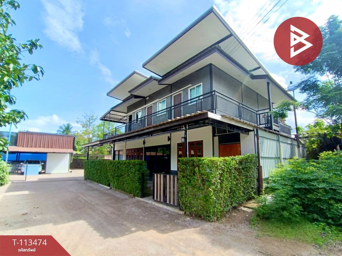 ขายบ้านสมุทรสงคราม : ขายบ้านเดี่ยวพร้อมห้องพัก เนื้อที่ 1 งาน 23 ตร.วา อัมพวา สมุทรสงคราม