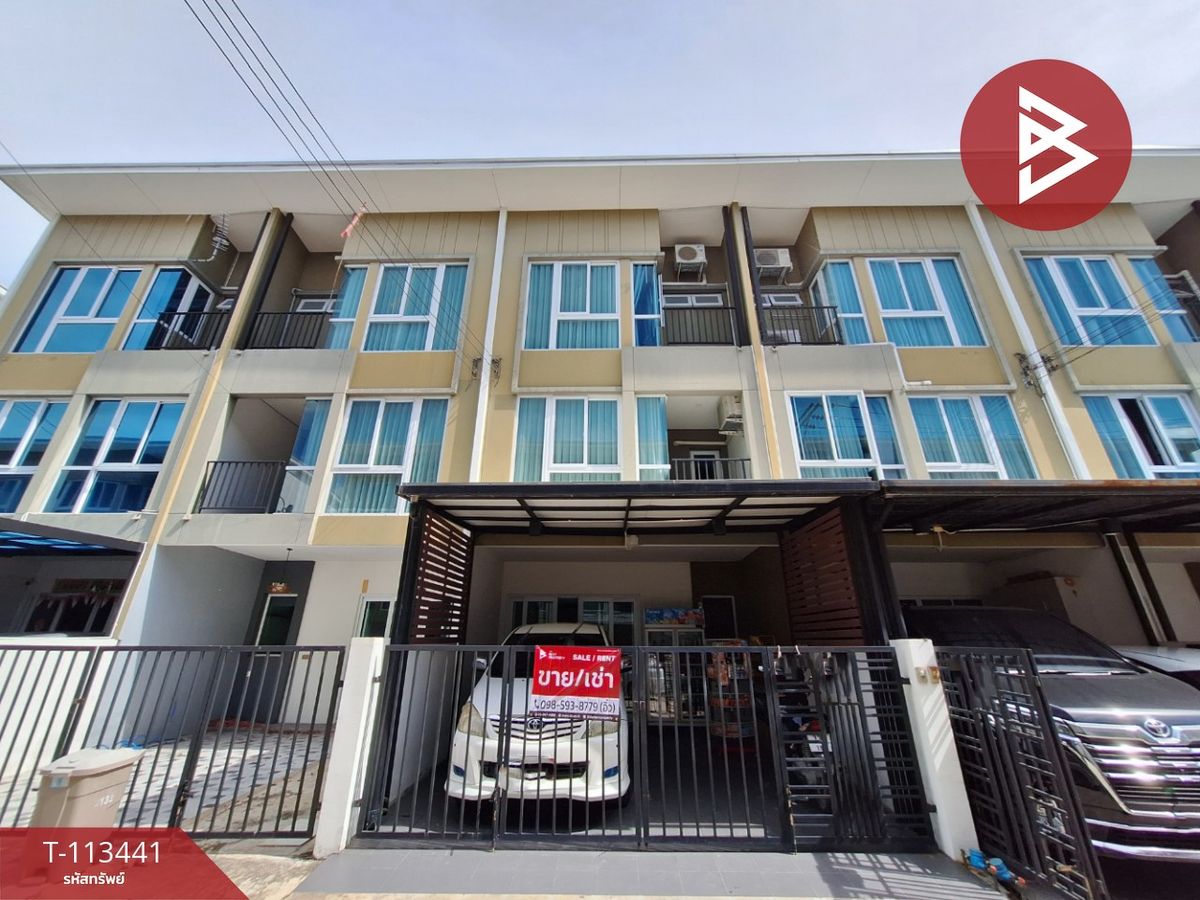 ขายบ้านสมุทรปราการ สำโรง : ขาย/เช่าทาวน์เฮ้าส์ หมู่บ้านเบล็สทาวน์ ศรีนครินทร์-หนามแดง (Bless Town) บางพลี สมุทรปราการ