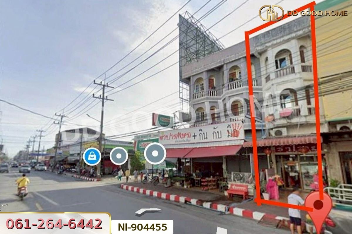 For SaleShop HouseNakhon Si Thammarat : NI-904455 Commercial building, Phatthanakan Khu Kwang Road, Nakhon Si Thammarat, near Robinson Ocean