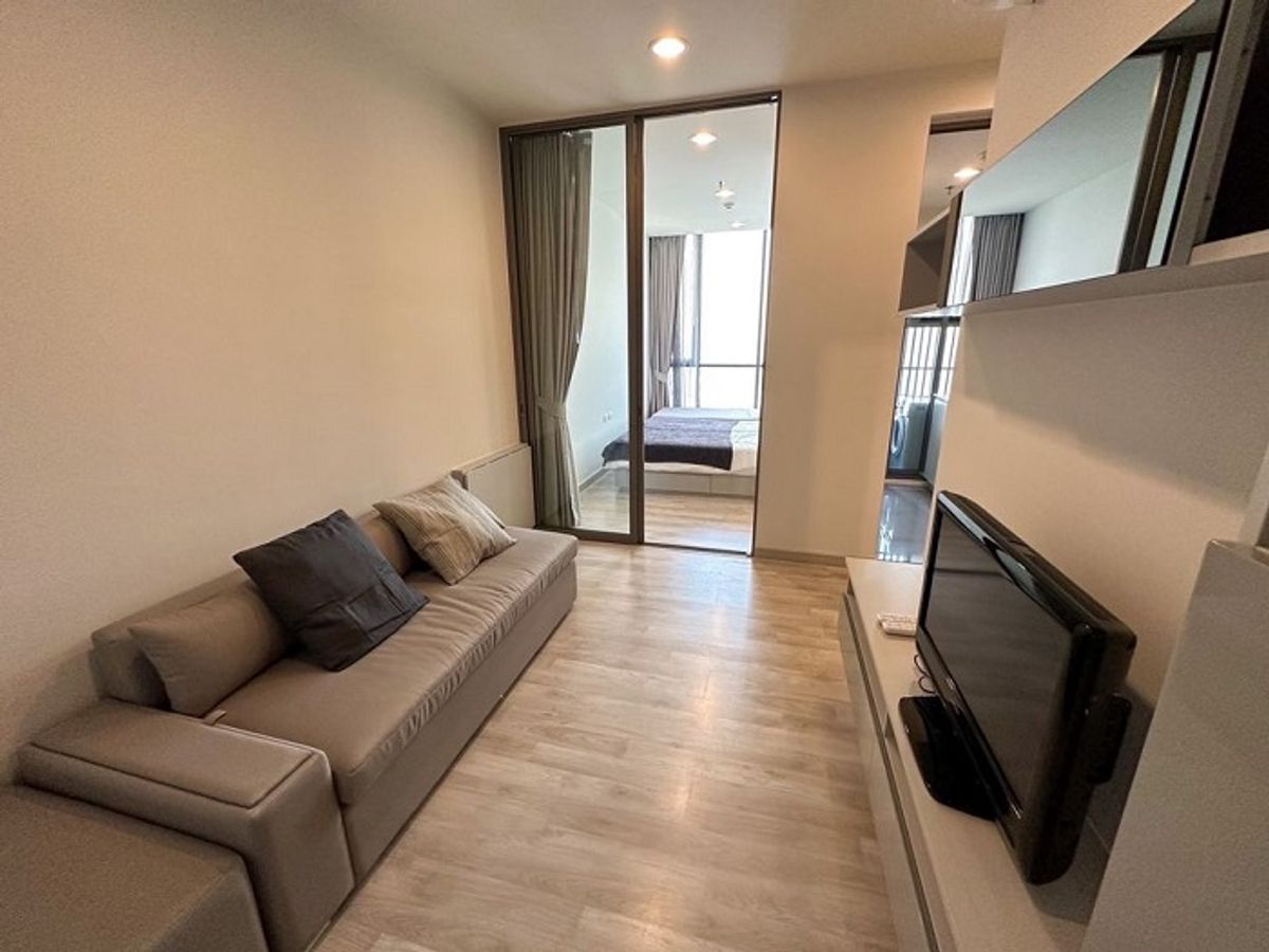For RentCondoBang Sue, Wong Sawang, Tao Pun : 💥💥 Niche Pride Taoopoon - Interchange 1Bed 28 sq.m., 30th floor, decorated with MRT, Tao Poon ready !! Line: @atfirm💥💥
