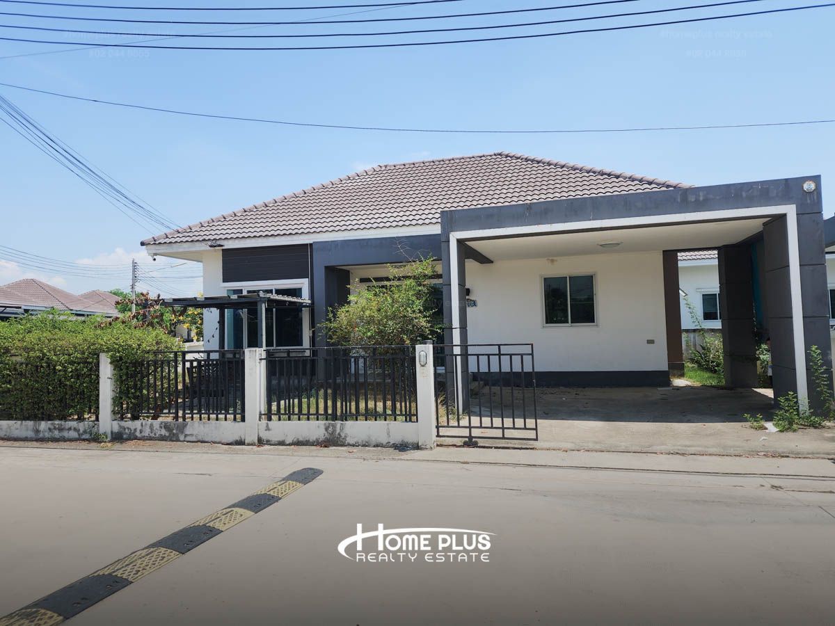 ขายบ้านนครปฐม : หลังมุม เดอะทาวน์วิลเลจ บางแขม นครปฐม (the town village bangkham)