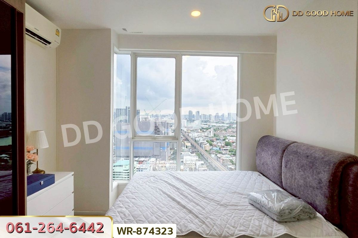 For SaleCondoPinklao, Charansanitwong : WR-874323F Condo De La Pis Charan 81, near Central Pinklao