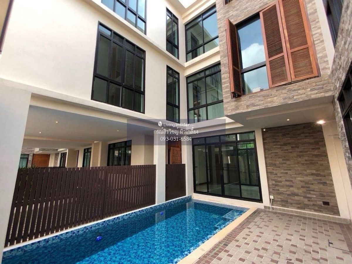 ให้เช่าสุขุมวิท อโศก ทองหล่อ : FOR RENT PRIVATE SINGLE VILLA HOUSE ON SUKHUMVIT 24 PHROM PHONG BANGKOK THAILAND AND WELCOME PET FRIENDLY