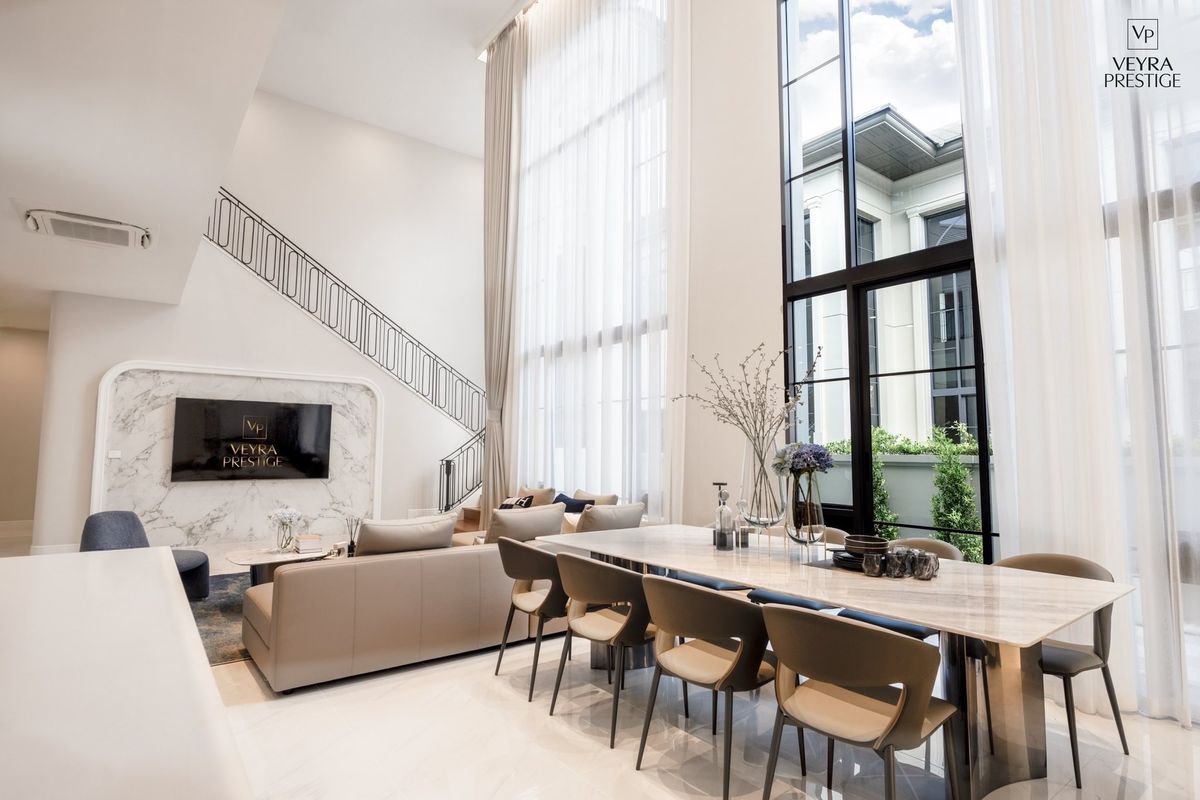 For SaleHousePattanakan, Srinakarin : [Sell] Narasiri, Krungthep Kreetha, 4 bedrooms, 154 sq.w. 89 million baht