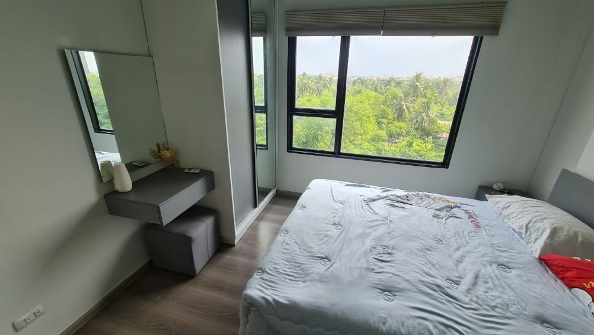 For RentCondoThaphra, Talat Phlu, Wutthakat : Aspire Sathorn Taksin (Copper Zone)【𝐑𝐄𝐍𝐓】🔥Fully furnished, natural view, near BTS Wongwian Yai, new condo, good price, convenient travel to CBD🔥 Contact Line ID: @hacondo