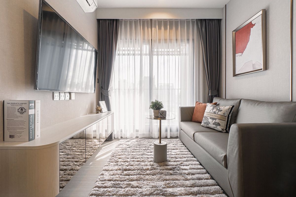 ให้เช่าคอนโดพระราม 9 เพชรบุรีตัดใหม่ RCA : ⭐️ Life Asoke Hype ⭐️ 1 Bedroom ตกแต่งอย่างดี มีเฟอร์นิเจอร์ครบ