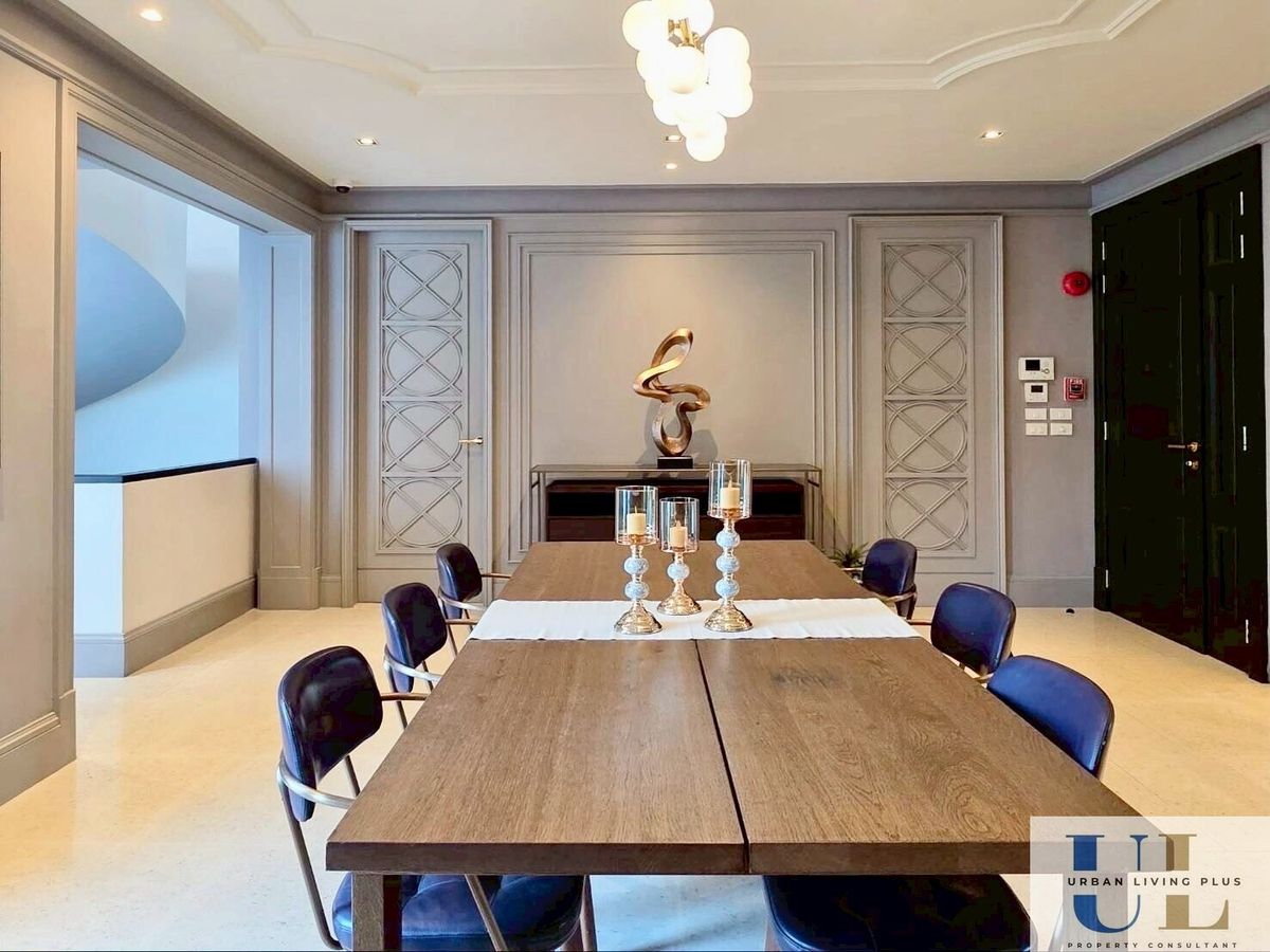 ขายคอนโดสาทร นราธิวาส : ( U20250528400 ) Tel/Line 096-2479369 , สำหรับขาย บ้าน ลักซ์ - สาทร เพนส์เฮ้า 3 ห้องนอน 3 ห้องน้ำ 303.59 ตร.ม. ตกแต่งพร้อมอยู่ สวยมาก