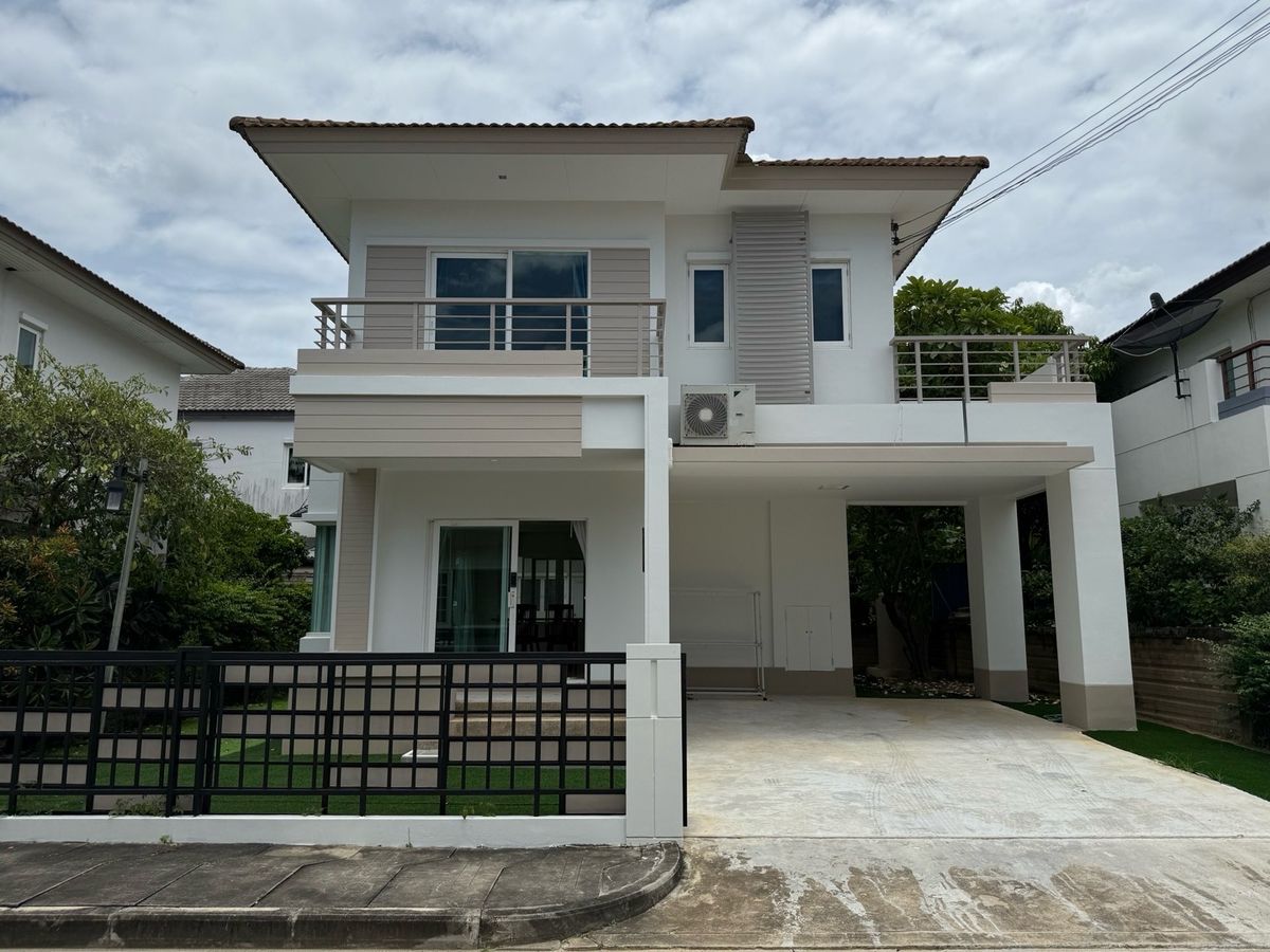 บ้านพระราม 2 บางขุนเทียน : 🏠 ขาย / ให้เช่า บ้านเดี่ยว 2 ชั้น หมู่บ้านสราญสิริ ท่าข้าม – พระราม 2  ทำเลดีมาก! ใกล้ รร.สวนกุหลาบวิทยาลัย ธนบุรี เพียง 1 กม.