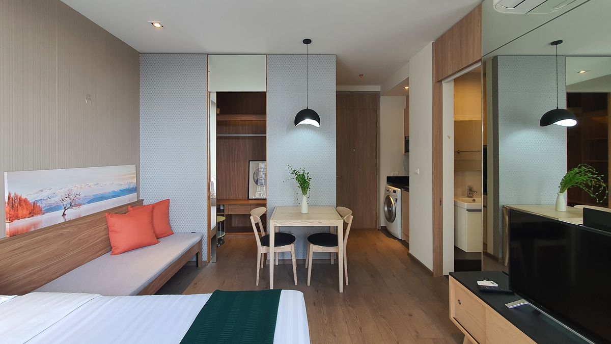 For RentCondoSukhumvit, Asoke, Thonglor : d16439 Condo for rent Park Origin Phrom Phong