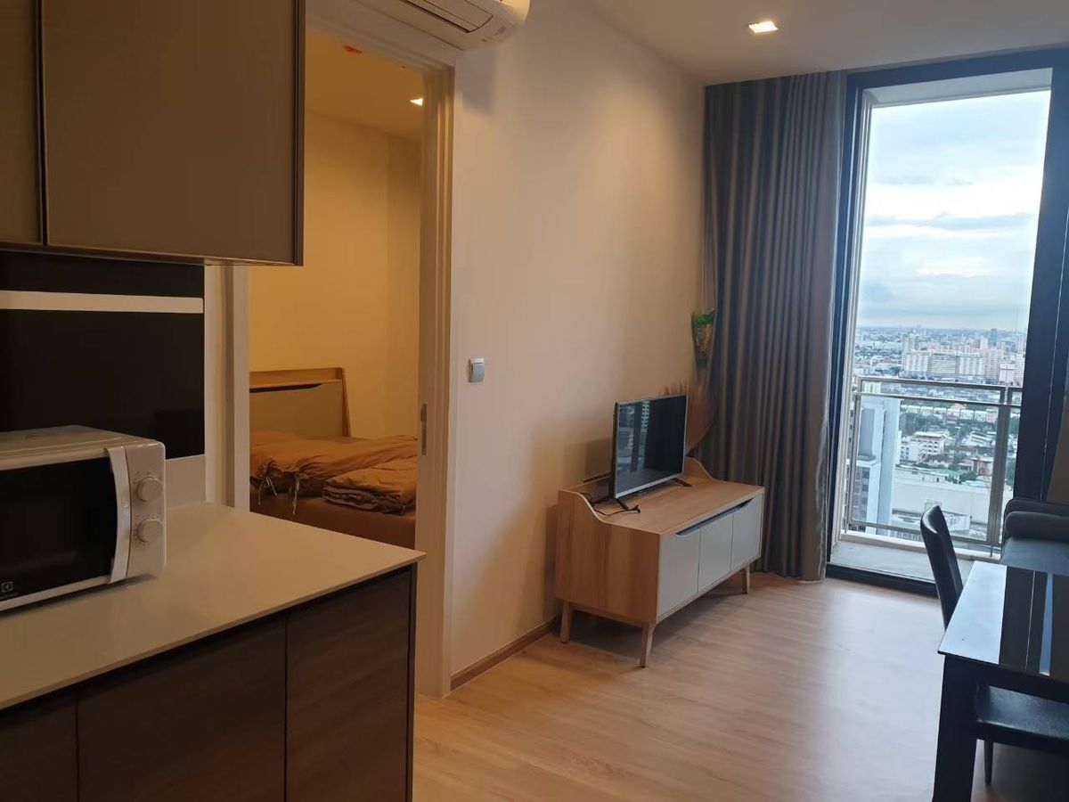 ให้เช่าคอนโดสะพานควาย จตุจักร : For Rent Condo The Line Phahol - Pradipat fully furnished (S15-2972)