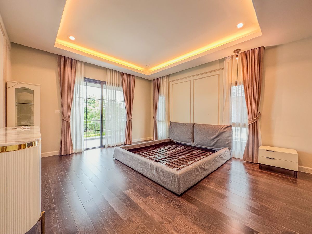 ขายบ้านแจ้งวัฒนะ เมืองทอง : ขายราคาดีที่สุด🚩Setthasiri Chaengwattana-Prachachuen 2 “APATITE“ 87.60 ตร.ว. บ้านตกแต่งพร้อมอยู่ ติดตั้งประตูนิรภัย