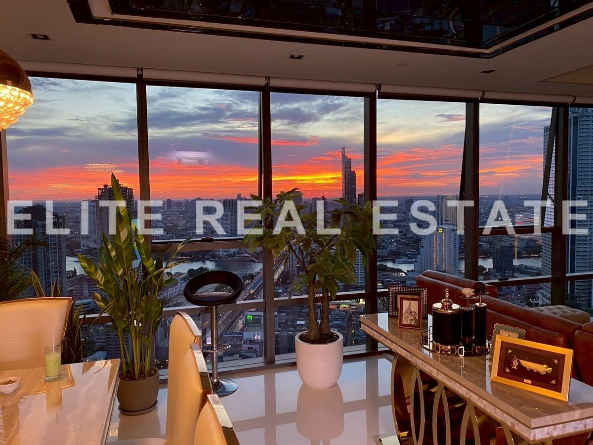 For SaleCondoSathorn, Narathiwat : ✨ The Bangkok Sathorn, Luxury Duplex Just a few rooms in the Rare Project, hurry to occupy before missing the opportunity. 💯