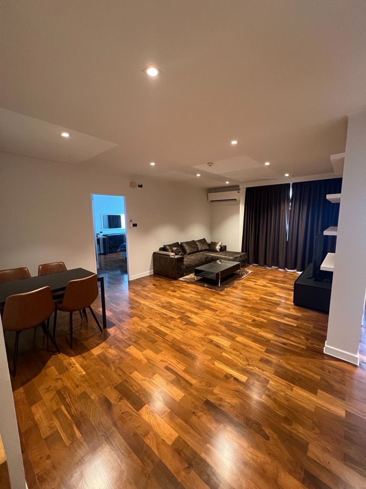 ให้เช่าคอนโดวิทยุ ชิดลม หลังสวน : 🔥Rent 2BR 2BR🔥84sqm Floor7🔥50,000/month🔥Baan Sirirudee🔥