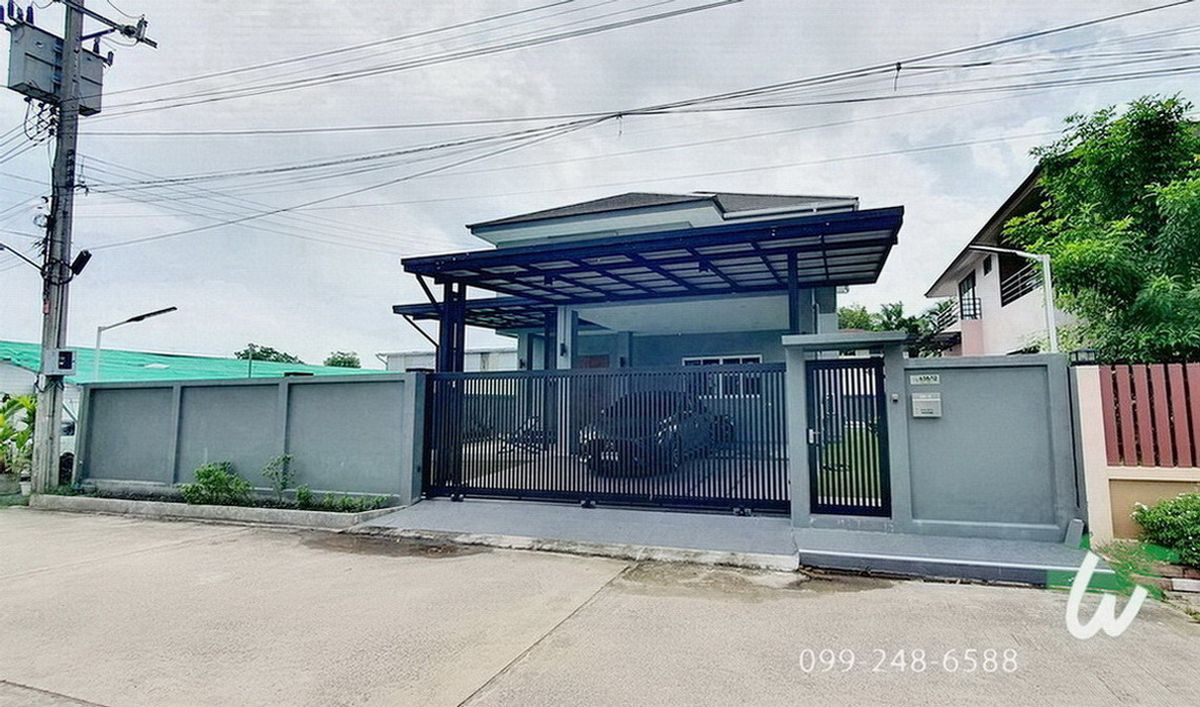 ขายบ้านบางแค เพชรเกษม : ขายบ้านเดี่ยว 2 ชั้น หมู่บ้านตุลย์นฏา พุทธมณฑลสาย 2 ซอย 7 ขนาด 102.9 ตรว บ้านสวยพร้อมอยู่
