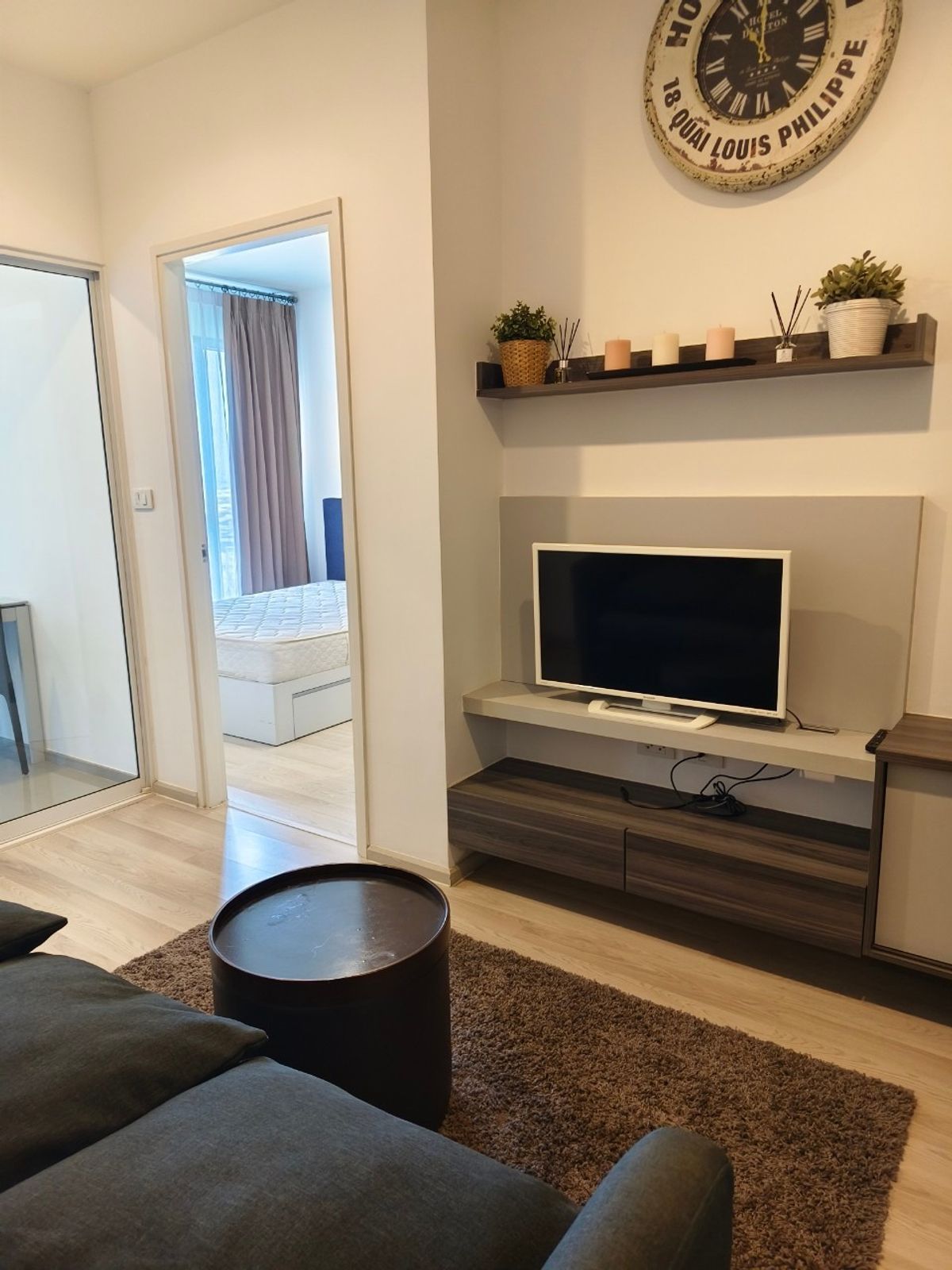ให้เช่าคอนโดรัชดา ห้วยขวาง : Centric Huai Khwang Station (เซ็นทริค รัชดา-ห้วยขวาง) 1 Bedroom 33 ตร.ม.