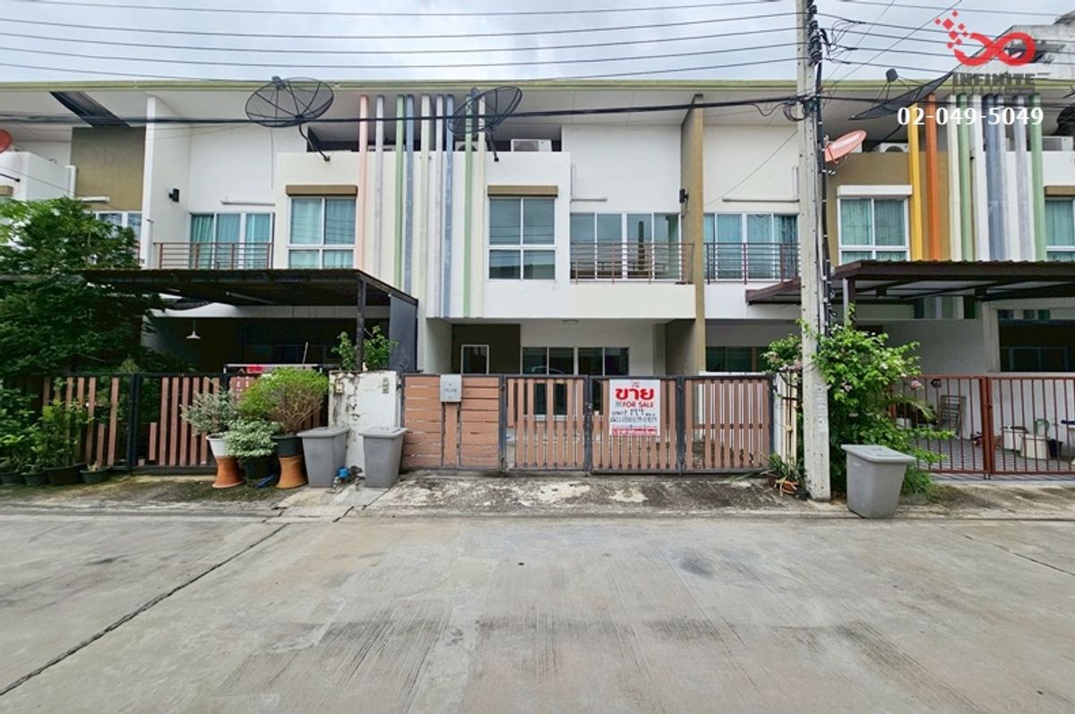 ขายทาวน์โฮมเกษตรศาสตร์ รัชโยธิน : ขายทาวน์โฮม 2 ชั้น หมู่บ้านซิตี้เซนส์ วัชรพล ซอยวัชรพล 2 ถนนวัชรพล
