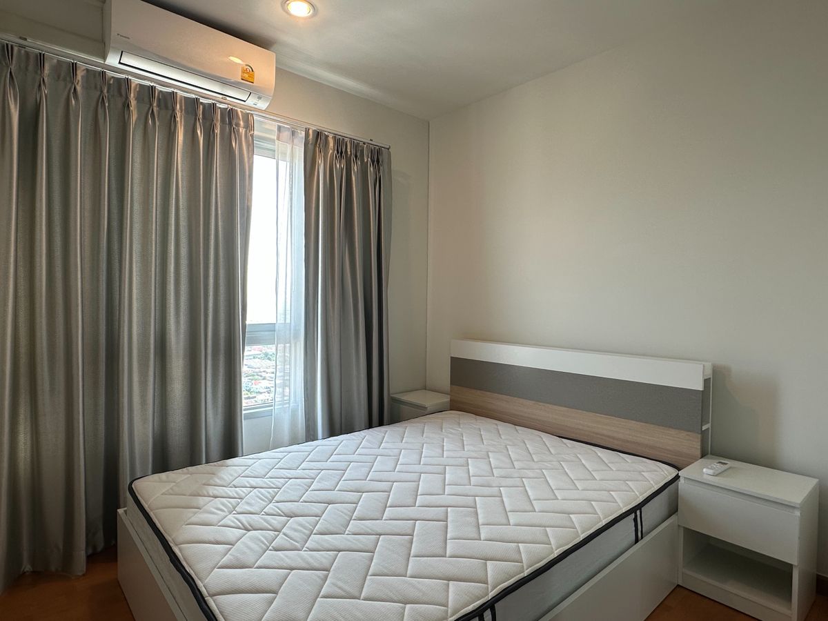 For RentCondoSamut Prakan,Samrong : 🌟For Rent💥The President Sukhumvit - Samutprakan Floor 32, Room size 27 sqm. BTS, BTS, Blackka Market, Robinson, Samut Prakan Furniture #LV -MO2049