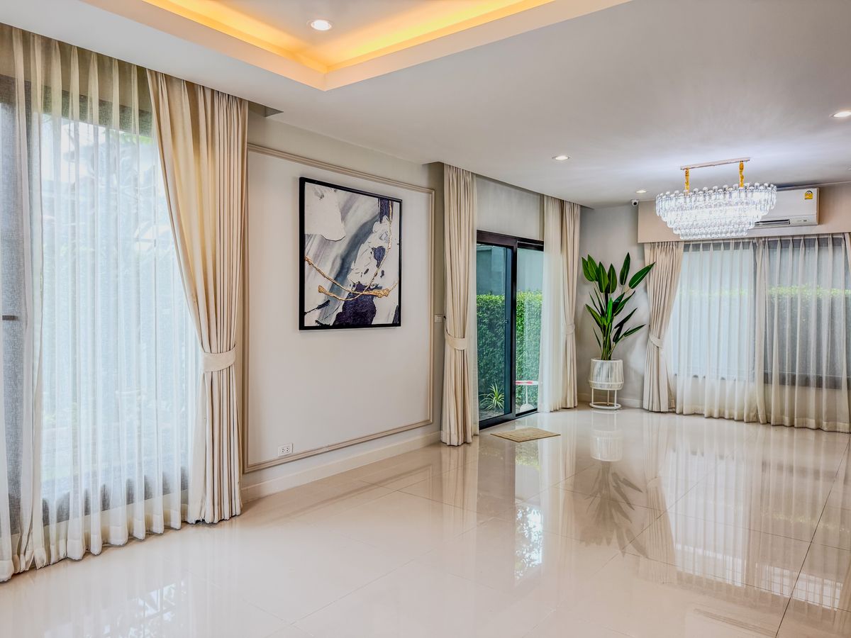 ขายบ้านแจ้งวัฒนะ เมืองทอง : ขายราคาดีที่สุด🚩Setthasiri Chaengwattana-Prachachuen 2 “APATITE“ 87.60 ตร.ว. บ้านตกแต่งพร้อมอยู่ ติดตั้งประตูนิรภัย