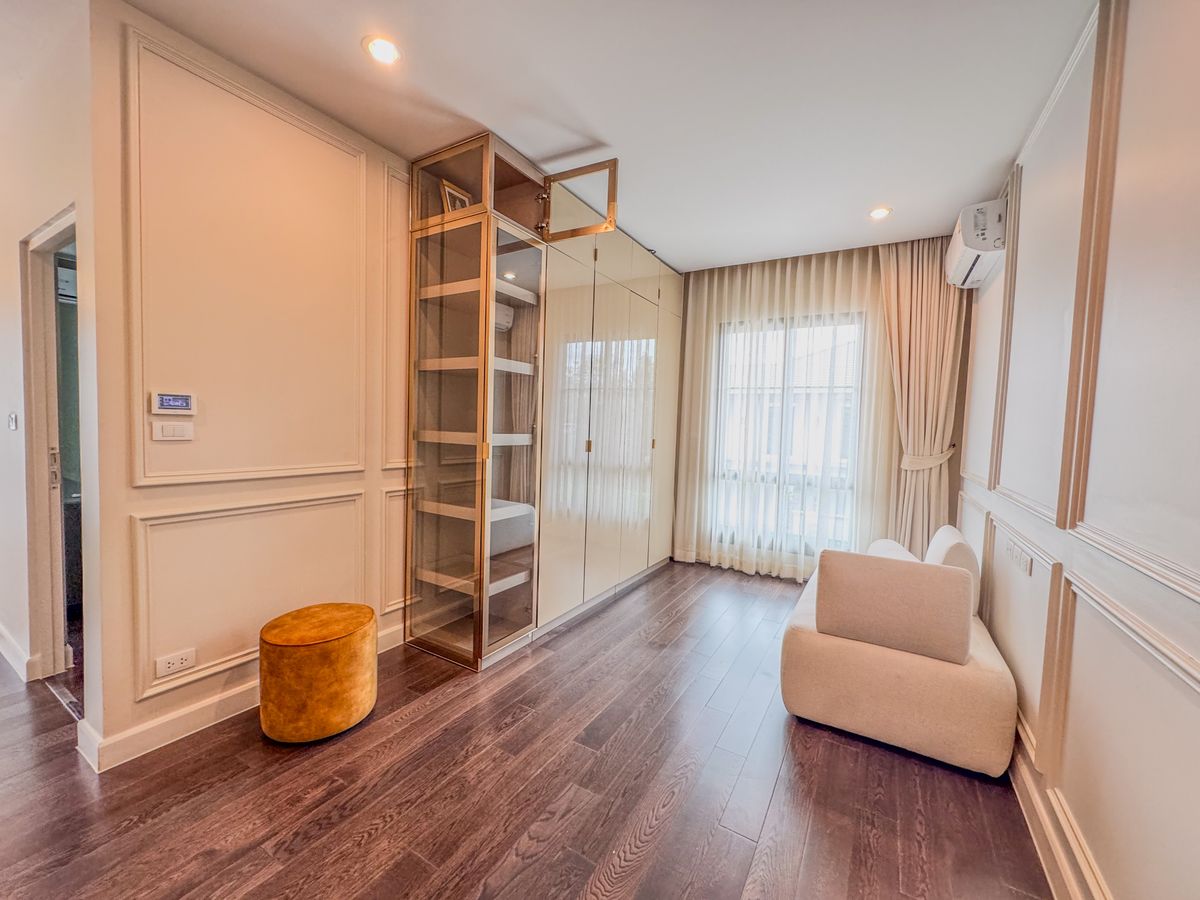 ขายบ้านแจ้งวัฒนะ เมืองทอง : ขายราคาดีที่สุด🚩Setthasiri Chaengwattana-Prachachuen 2 “APATITE“ 87.60 ตร.ว. บ้านตกแต่งพร้อมอยู่ ติดตั้งประตูนิรภัย