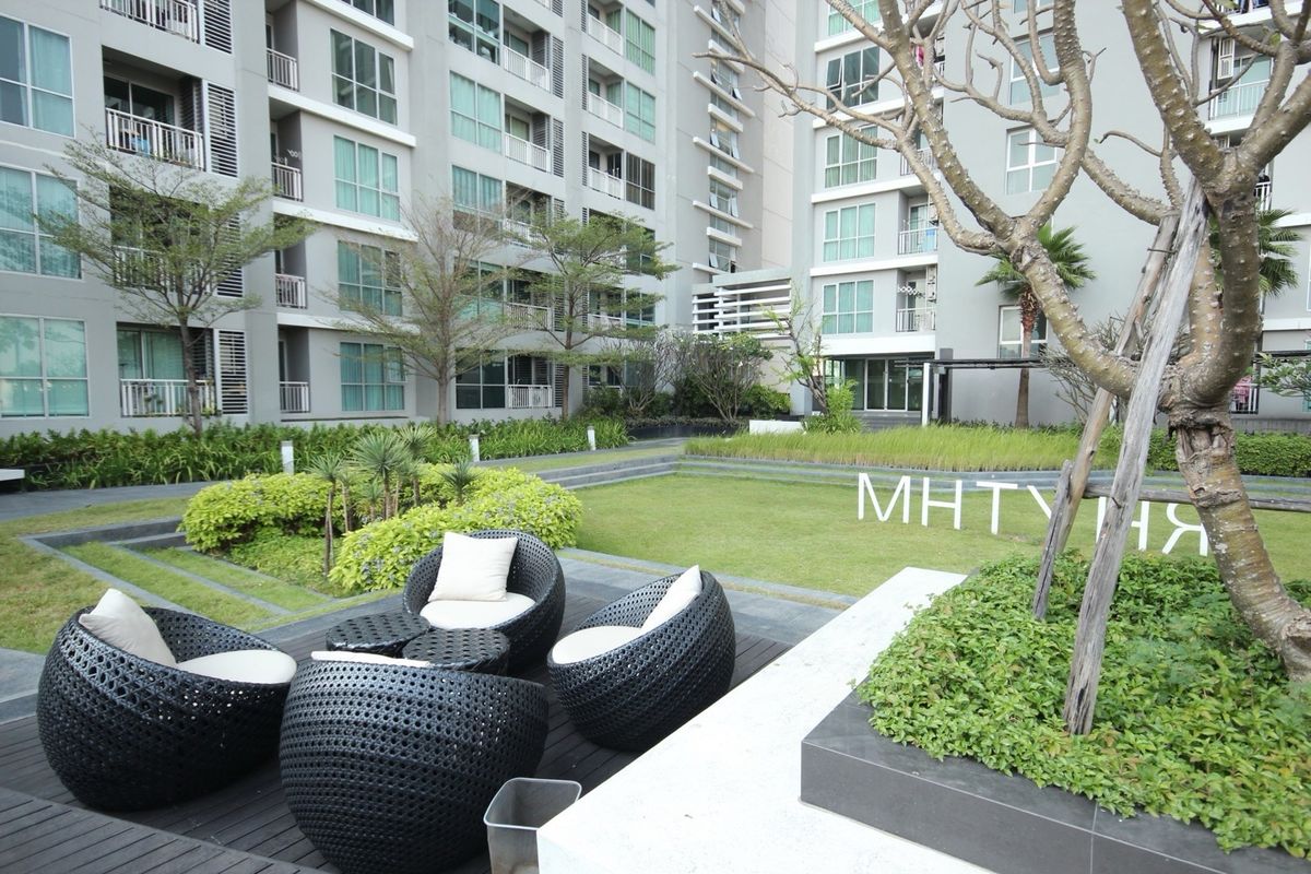 ให้เช่าคอนโดรัชดา ห้วยขวาง : 🔥ให้เช่าด่วน🔥ริทึ่ม รัชดา ห้องสวย เป็นส่วนตัว เฟอร์ครบ พร้อมเข้าอยู่