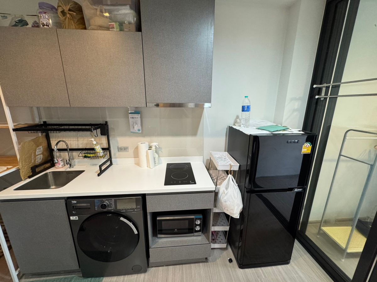 For RentCondoRama9, Petchburi, RCA : For rent Life Asoke Hype Price 23,000 baht [MKr250617]