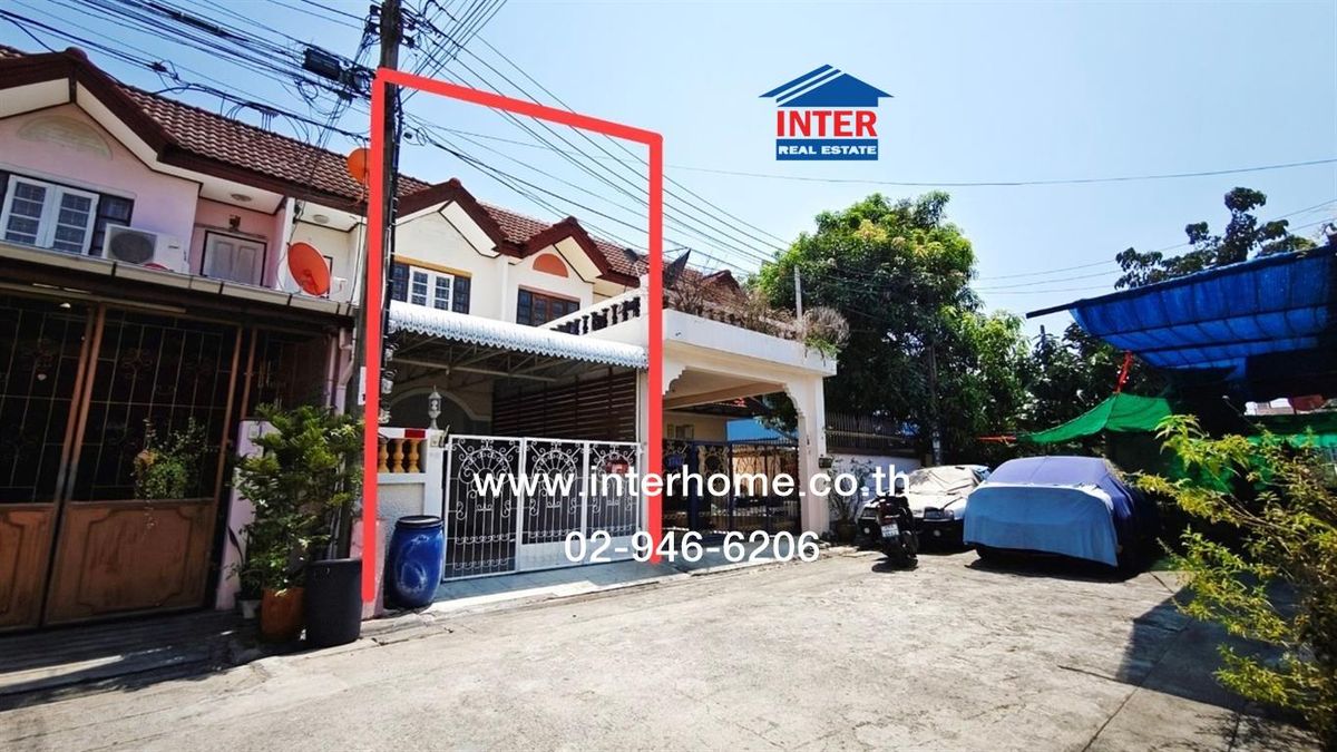 ขายทาวน์โฮมพระราม 2 บางขุนเทียน : ทาวน์เฮ้าส์ 2 ชั้น 16.5 ตร.ว. หมุ่บ้านสินทวีวิลล่า โครงการ2 ซอยพระราม2 ซอย47 ถนนกาญจนาภิเษก ถนนพระราม2 เขตบางขุนเทียน กรุงเทพมหานคร