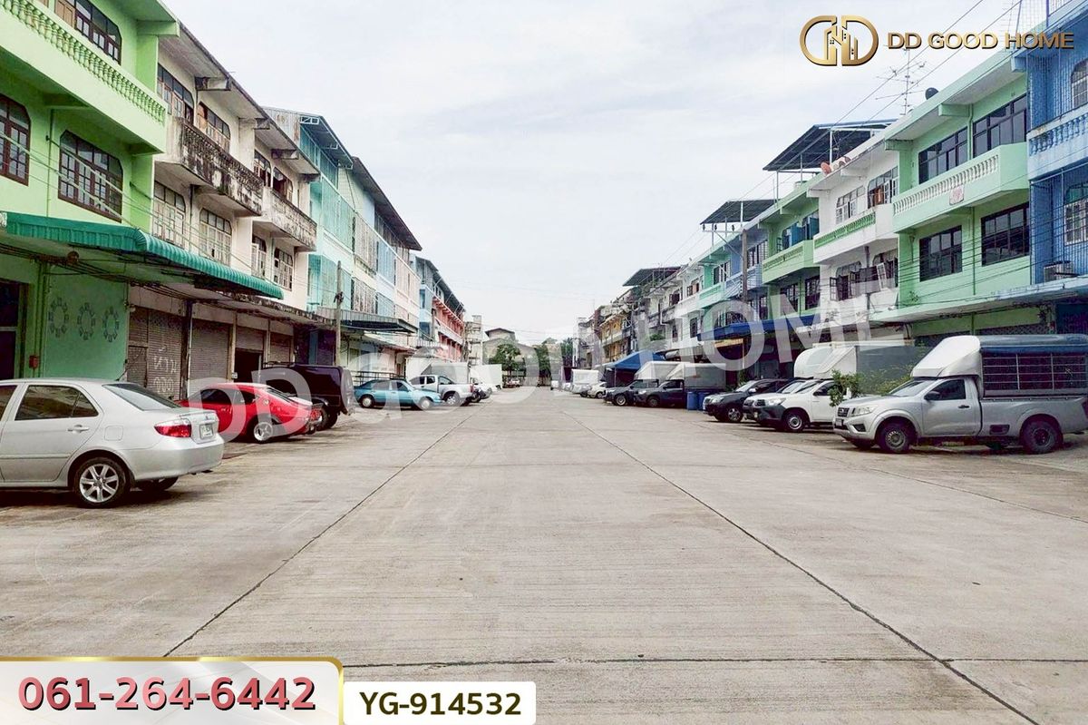 For SaleShop HouseBang kae, Phetkasem : DD-914532 Commercial building, Nong Khaem, Soi Liap Khlong Fang Nuea 6/2, near The Mall Bang Khae