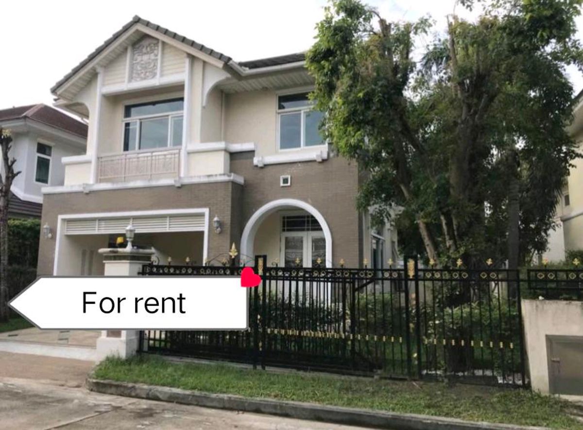 ให้เช่าบ้านนวมินทร์ รามอินทรา : 🔥 House for Rent Masterpiece , Ekkamai - Ramintra Expressway 🔥