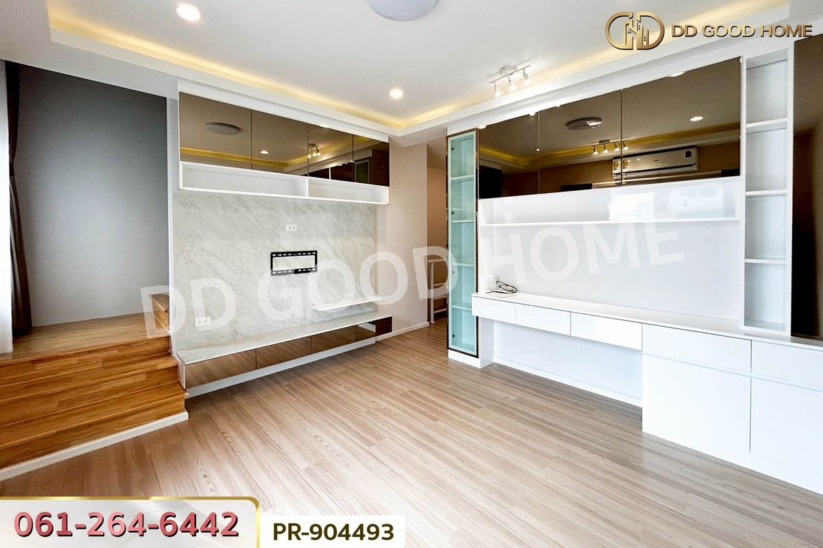 ขายทาวน์โฮมลาดกระบัง สุวรรณภูมิ : AW-904493 ทาวน์โฮมหลังมุม บ้านกลางเมือง สวนหลวง พร้อมอยู่