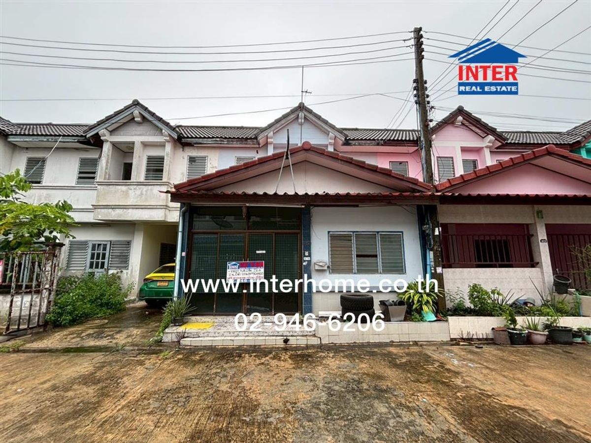 ขายทาวน์โฮมปทุมธานี รังสิต ธรรมศาสตร์ : ทาวน์เฮ้าส์ 2 ชั้น 18 ตร.ว. หมู่บ้านแพรมาพร รังสิต-คลอง11 ใกล้วัดสระบัว คลอง11 ถนนรังสิต-นครนายก ถนนลำลูกกา ธัญบุรี ปทุมธานี