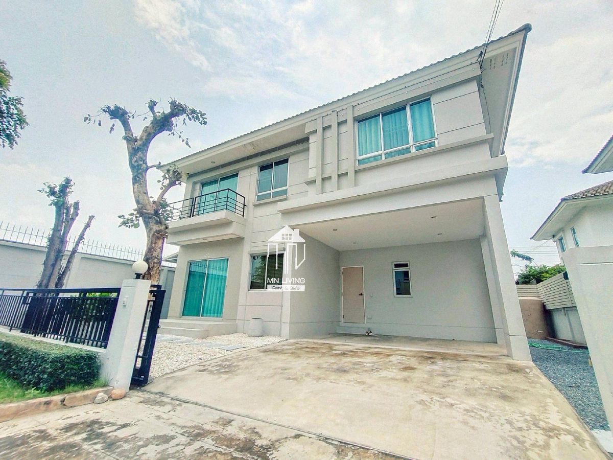 ให้เช่าบ้านปทุมธานี รังสิต ธรรมศาสตร์ : ให้เช่าบ้านเดี่ยว 2 ชั้น โครงการ ไลฟ์ บางกอก บูเลอวาร์ด รังสิต-คลอง 2 บ้านสวย ตรงปก พร้อมเฟอร์นิเจอร์ทั้งหลัง